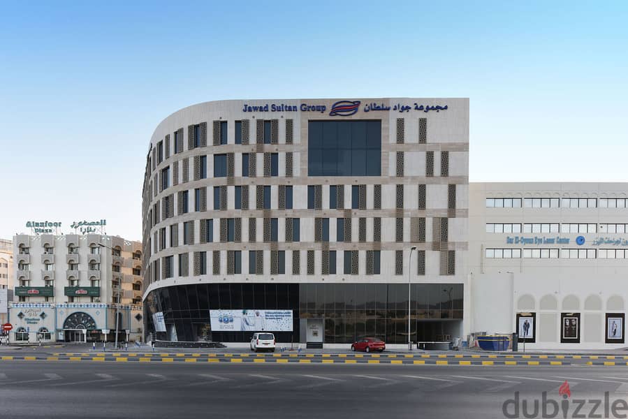 Shell & core office space for rent in Qurm. 1