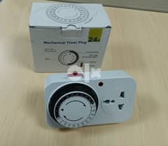 Timer socket for aquarium