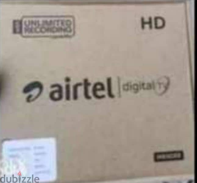 HDD Airtel receiver with Six months Malyalam Tamil telgu 0