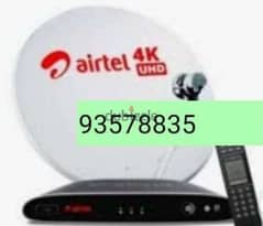 Airtel Hd Receiver With 6months malyalam tamil 0