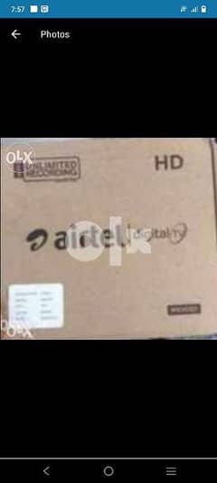Airtel HD box with 6month