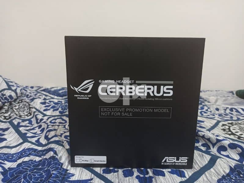 ASUS Cerberus Gaming Headset With Large 60 Mm Drivers 1