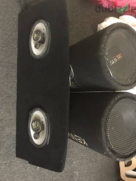 two sub woofers 2