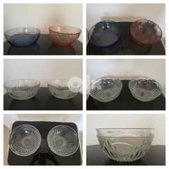 Assorted Glass Bowls 0