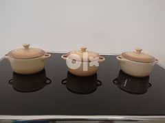 Oven Safe Small Serving Pots with Lids 0