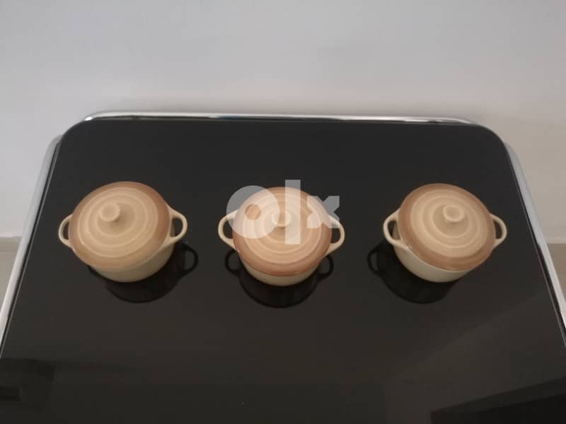 Oven Safe Small Serving Pots with Lids 1