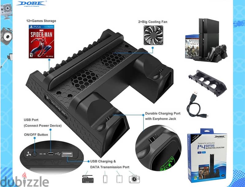 Dobe Designed For Gaming Fans p4 Series Cooling Stand |||Brand-New||| 0