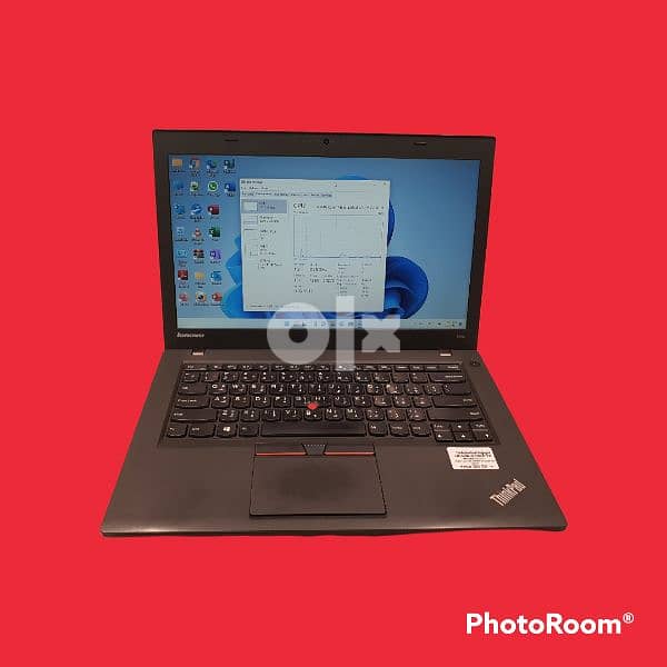 Lenovo ThinkPad T450 14in , Core i5, 8GB Ram, 256GB SSD, 1