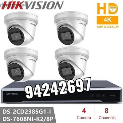 We do all kind of cctv camera  HD Camera Hikvision  Intercom video