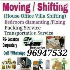 house shifting transport furniture fixing