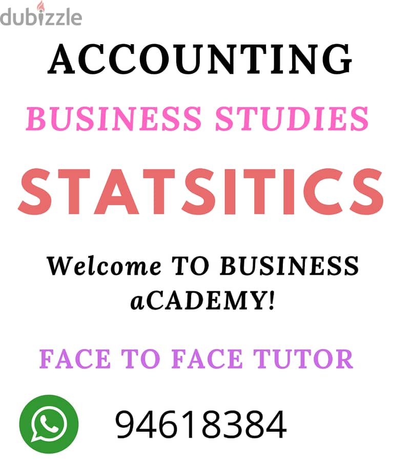 Statistics Business subjects tutor 0