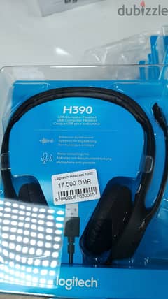 Original Logitech Headset H390 (NEW) 0