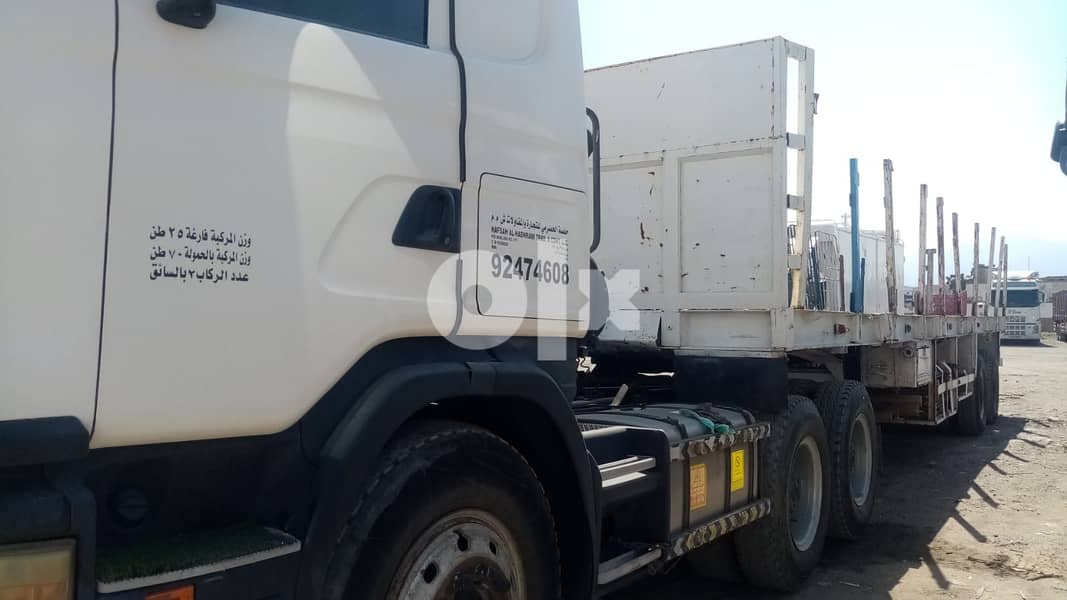 carvaan loading all our oman /PDO Trailer WithFlatbed Trailers 1