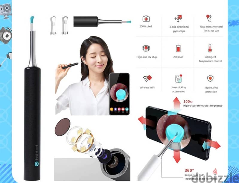 New Xiaomi Mi Bebird Smart Visual Ear Cleaner t5 - ORG |||Brand-New||| 0