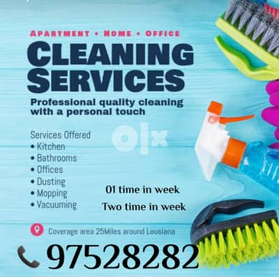 Flat & house Cleaning Service / Contact anytime