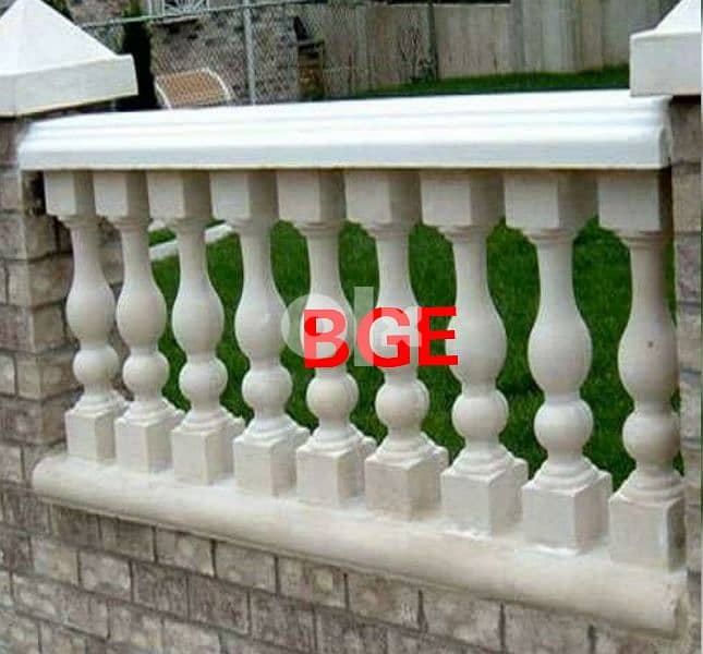 GRC column, capital, bracket, screen, panel, corniche 9