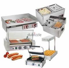 all kind of kitchen equipment. Delivery available