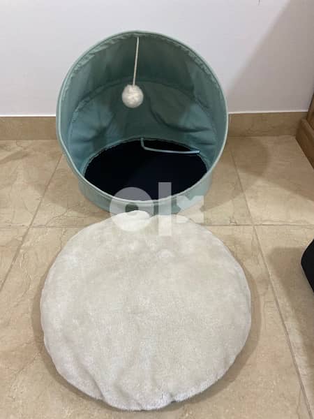 Round shape bed for cat and dog 0