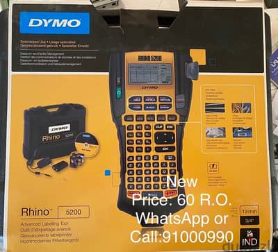 Dymo professional advanced lebaling machine(New-Full Kit)call9100 0990