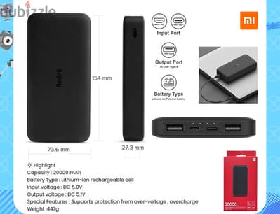 Xioami Mi Power Bank 20000mAh - ORIGNAL (Box|Pack)