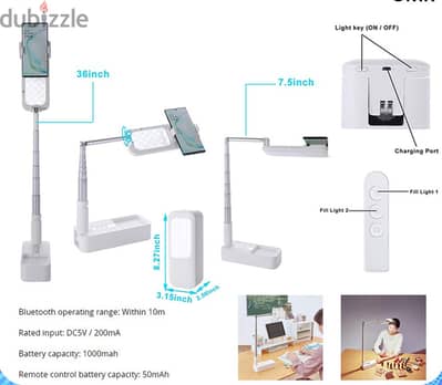 Multi Function Foldable Mobile phone Holder (New-Stock)