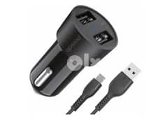Porodo Convenient Combo Dual USB Car Charger 3.4A (New Stock)