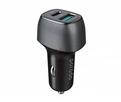 Porodo dual port pd car charger 38w (BrandNew)