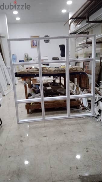Aluminium doble door, single door and windows 8