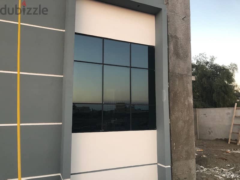 Aluminium doble door, single door and windows 11