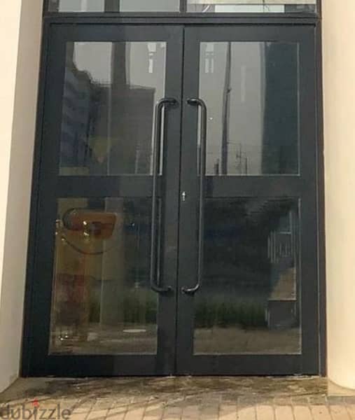 Aluminium doble door, single door and windows 14