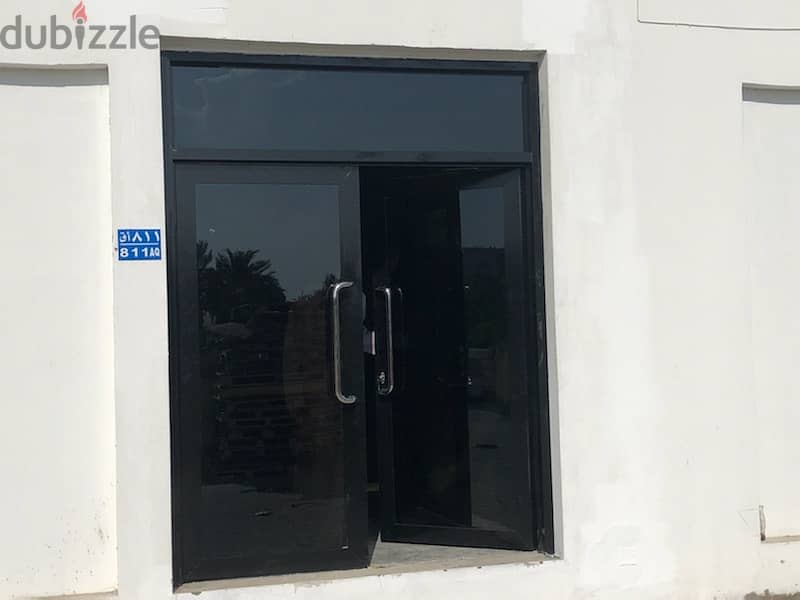 Aluminium doble door, single door and windows 17