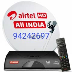 Digital full hd Airtel set top new malyalam tamil Six month 0