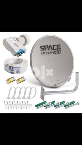 All satellite dish fixing  Dish technician AirTel Nilesat Arabset osn