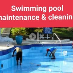 Swimming pool maintenance and cleaning services