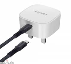 Porodo Super Compact fast Charger PD-FWCH004-L-WH (New Stock)