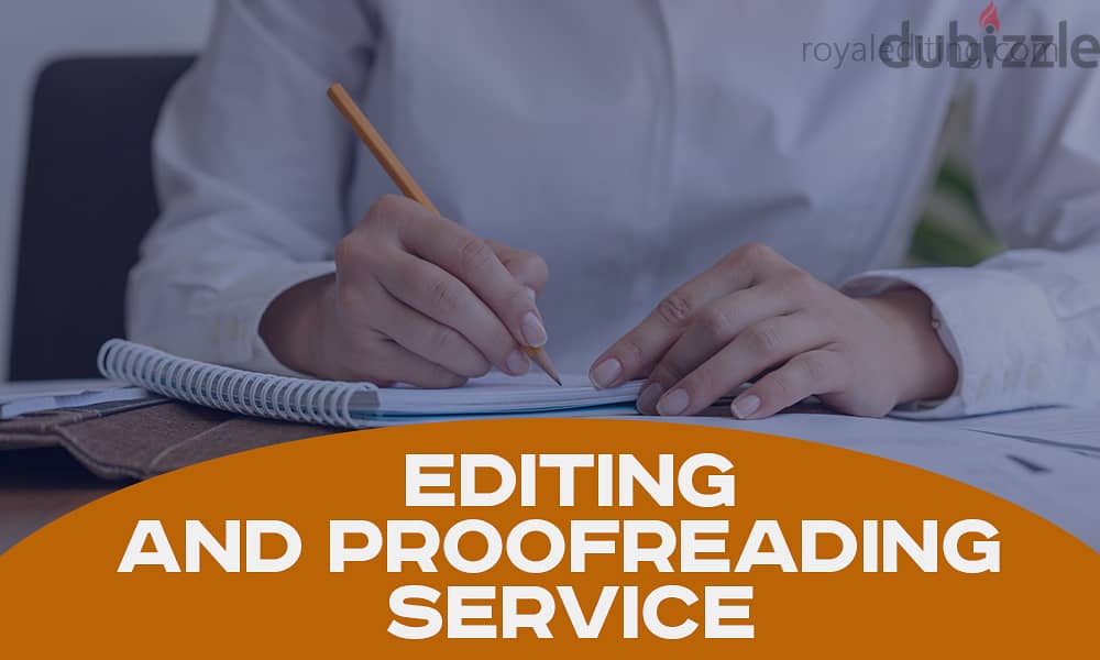 Editing and Proofreading Services | خدمات المراجعة والتدقيق 1