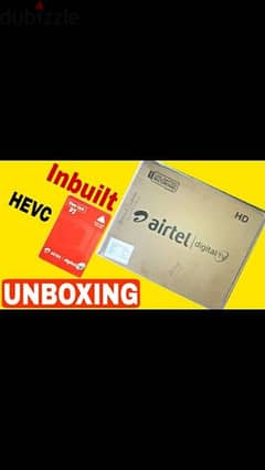 6 month subscription
Hd Airtel box full hd pakg 0