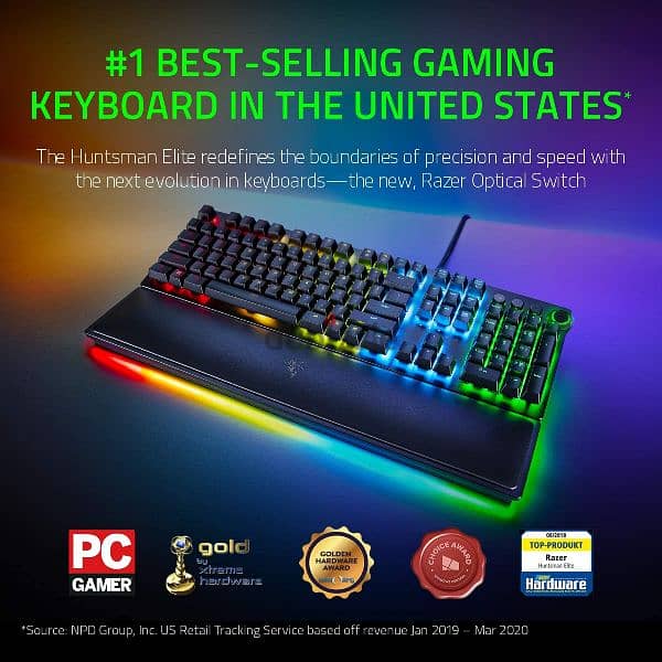 Razer Huntsman Elite Gaming Keyboard 0