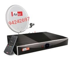 Six month subscription all pakge hd channel box  AirtelFull hd Airtel