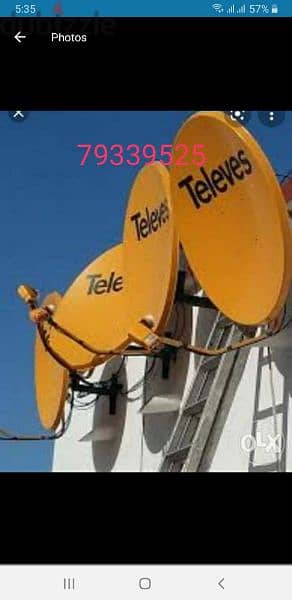 Dish antenna fixing AirTel DishTv NileSet ArabSet
