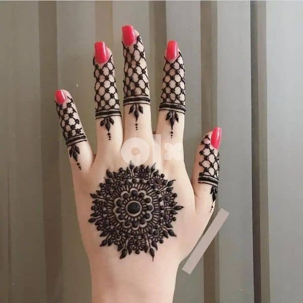 Henna Designer available for home service also 2