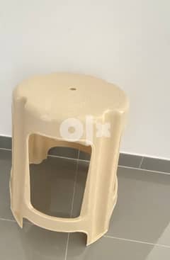 Small plastic table