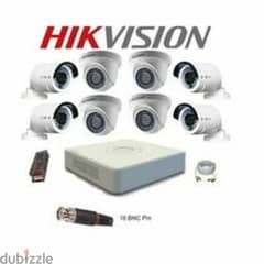 Home service CCTV cameras security cameras Hikvision HDD