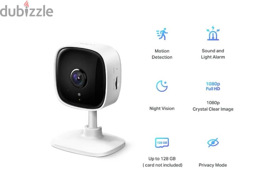 Tapo Home Security Wifi Camera (C100) HD Result (New-Stock) 0