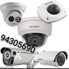 all type of CCTV cameras fixing and reper