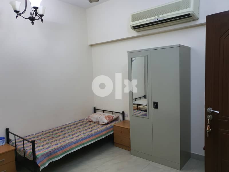 Available Fully Furnished Room with SeperateToilet in Ghala for Indian 0