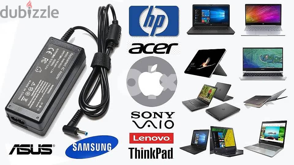 Laptop / desktop computers (ALL BRANDS) chargers / adapters / Battery 1