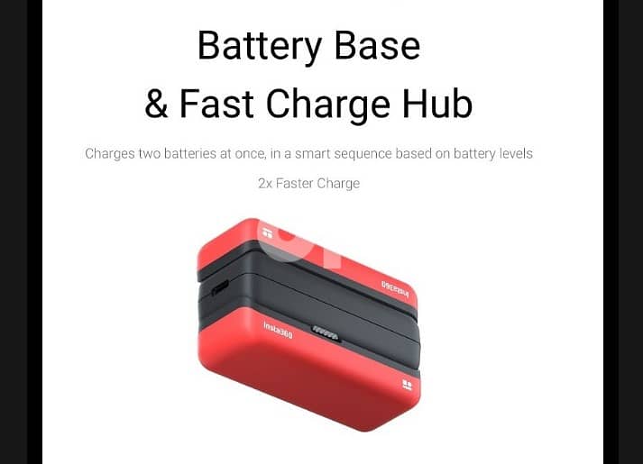 Insta360 One R Fast Charger Hub Original-Brand New 0