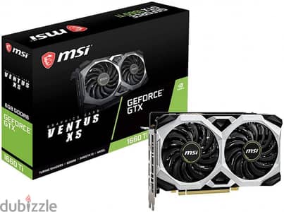 MSI GeForce GTX 1660 Ti Ventus XS