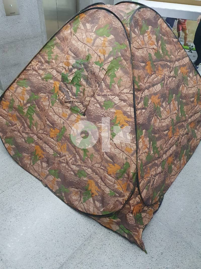 Automatic tent and sleeping bag 1